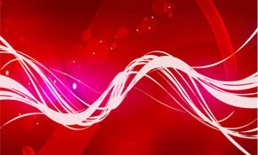 red abstract love design